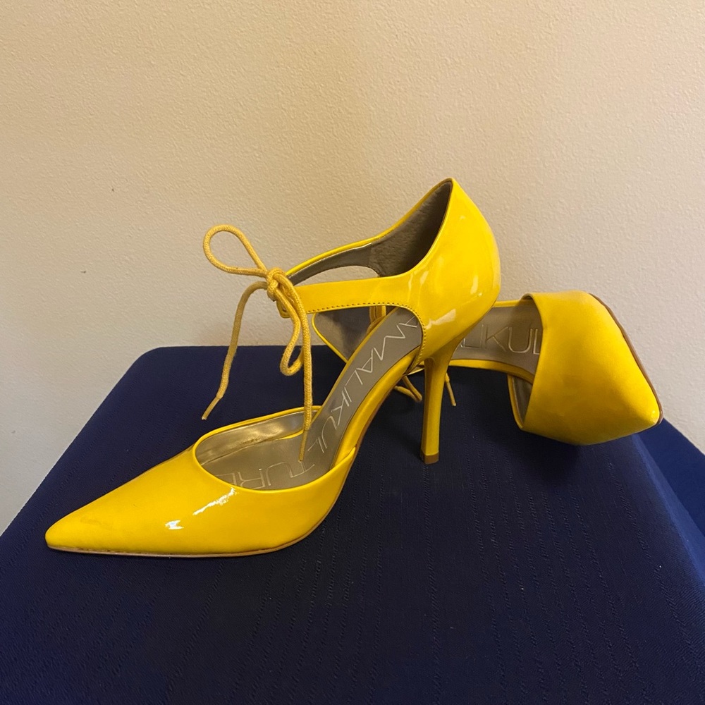 New KAMALIKULTURE Yellow Heels